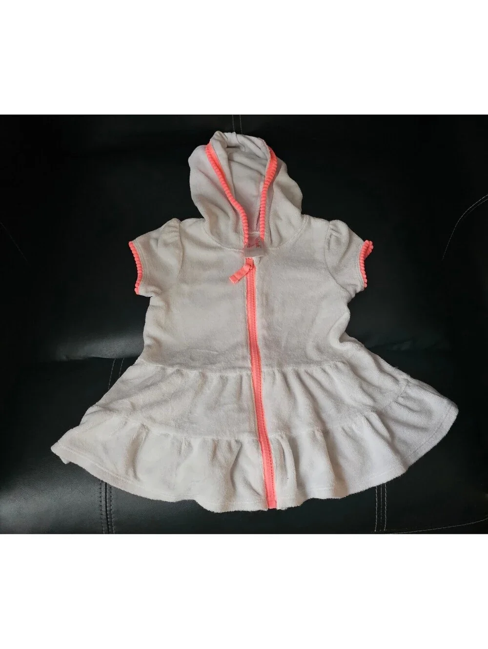 Baby girl 12 months swim cover up euc